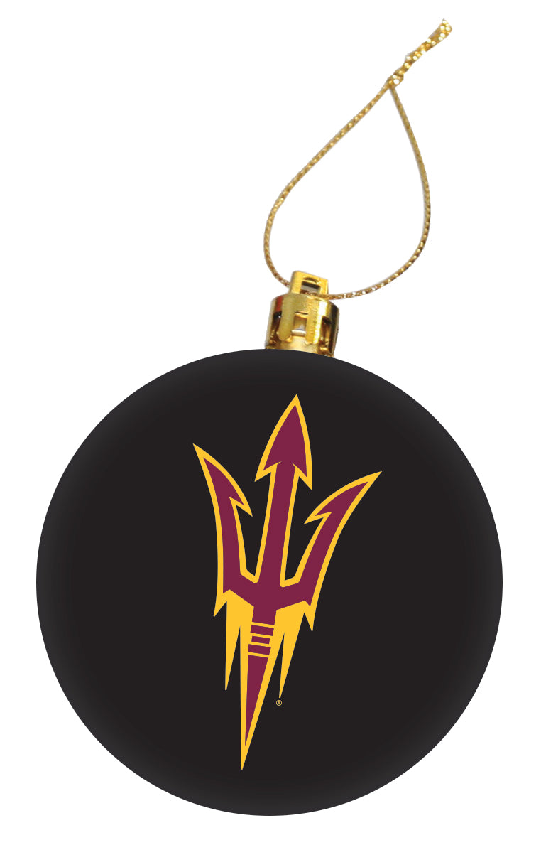 Arizona State Holiday Ornament Primary Logo The Fanatic Group