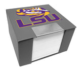 Louisiana State University Memo Cube Holder - Secondary Logo