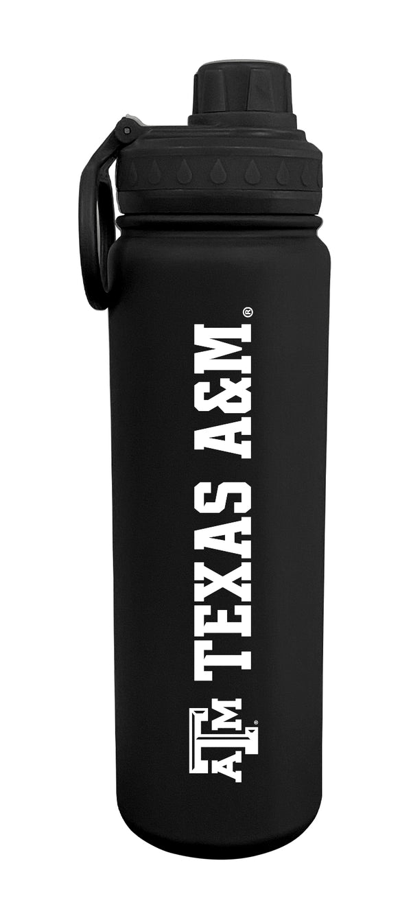 Texas A&M 24oz. Stainless Steel Bottle - Primary Logo & Short School Name
