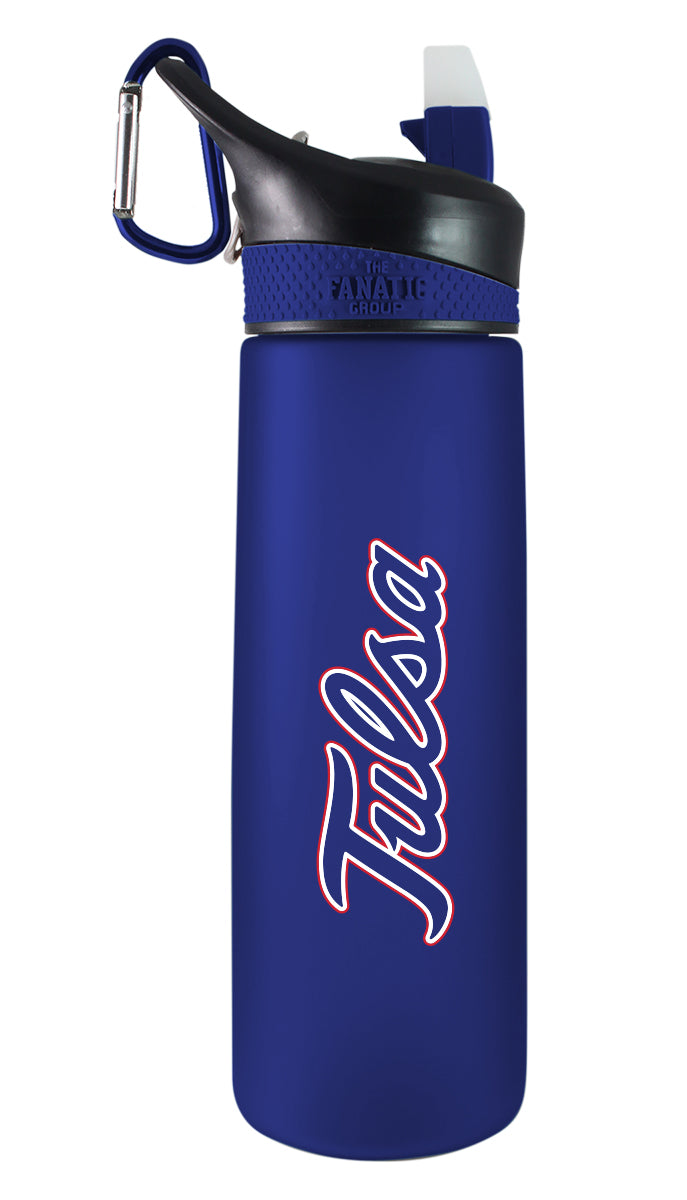 Tulsa 24oz. Frosted Sport Bottle Wordmark The Fanatic Group