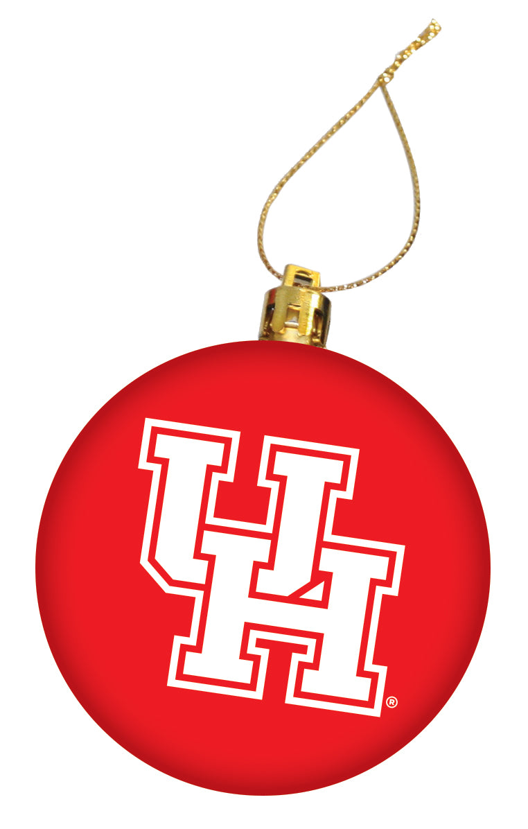 Houston Holiday Ornament Primary Logo The Fanatic Group