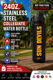 24oz. Stainless Steel Collegiate Water Bottle