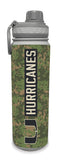 University of Miami 24oz. Stainless Steel Bottle - Digital Camo Wrap