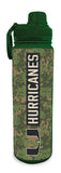 University of Miami 24oz. Stainless Steel Bottle - Digital Camo Wrap