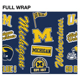 University of Michigan 24oz. Stainless Steel Bottle - Sticker Style Wrap