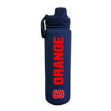 Syracuse University 24oz. Stainless Steel Bottle - Primary Logo & Mascot Wordmark