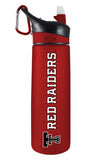 Texas Tech 24oz. Frosted Sport Bottle - Primary Logo & Mascot Wordmark