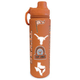 University of Texas 24oz. Stainless Steel Bottle - Sticker Style Wrap