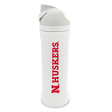 Nebraska Cornhuskers Owala® Freesip 24 - Shy Marshmallow