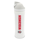 Wisconsin Badgers Owala® Freesip 24 - Shy Marshmallow