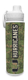 University of Miami 24oz. Stainless Steel Bottle - Digital Camo Wrap