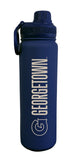 24oz. Stainless Steel Collegiate Water Bottle