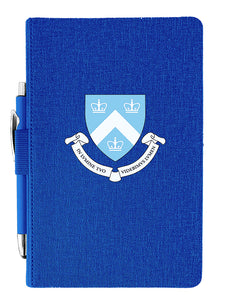 Columbia Journal with Pen - School Seal Logo