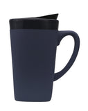 Custom 16oz. Soft Touch Ceramic Travel Mug