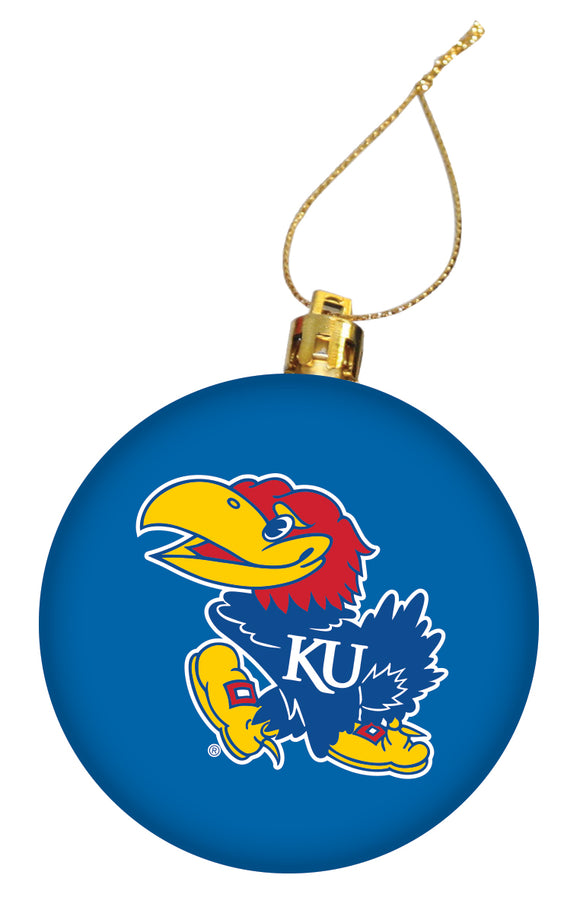 Kansas Holiday Ornament - Primary Logo