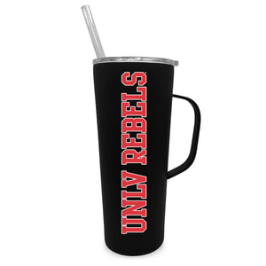 Nevada Las Vegas 20oz. Stainless Steel Roadie with Handle and Straw - Primary Logo