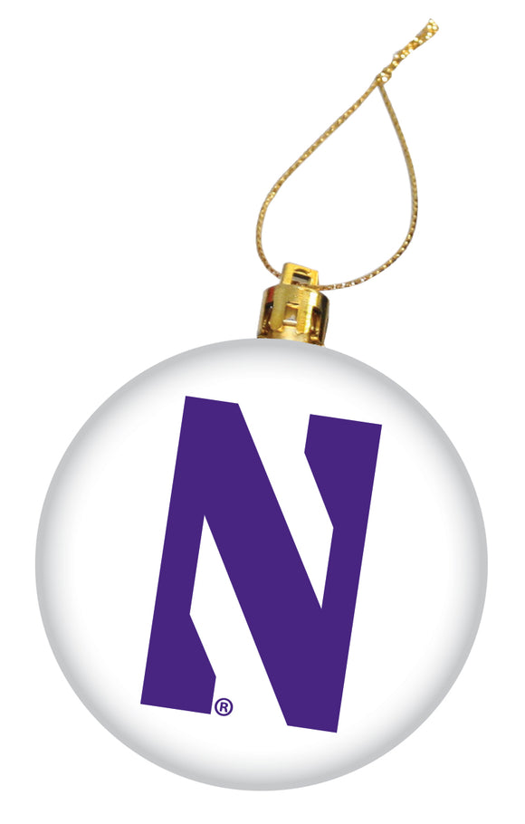 Northwestern Holiday Ornament - Primary Logo