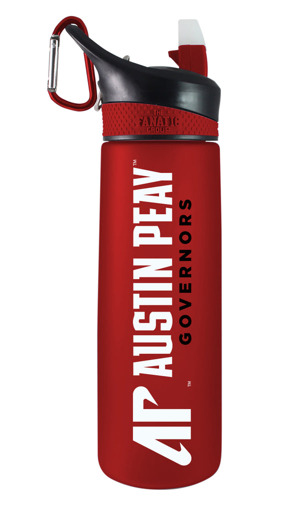 Austin Peay 24oz. Frosted Sport Bottle - Primary Logo & Wordmark