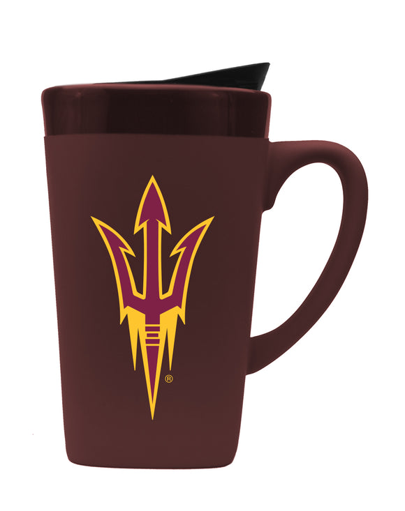 Arizona State University 16oz. Soft Touch Ceramic Travel Mug - Primary Logo