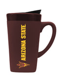 Arizona State University 16oz. Soft Touch Ceramic Travel Mug - Primary Logo & Wordmark