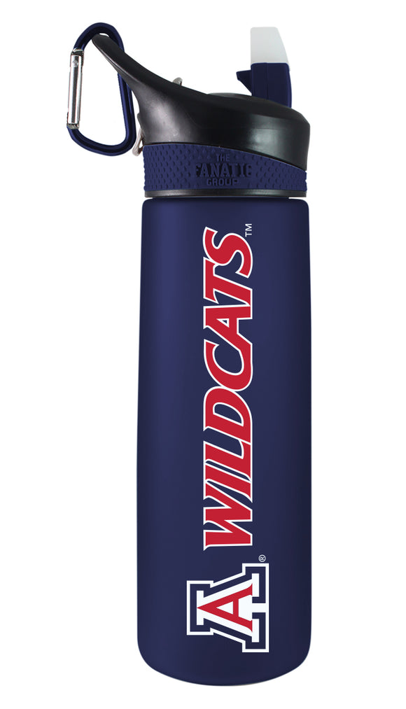 Arizona 24oz. Frosted Sport Bottle - Primary Logo & Mascot Wordmark