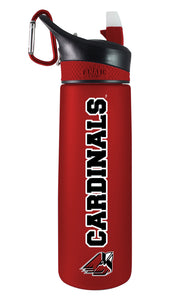 Ball State 24oz. Frosted Sport Bottle - Primary Logo & Mascot Name