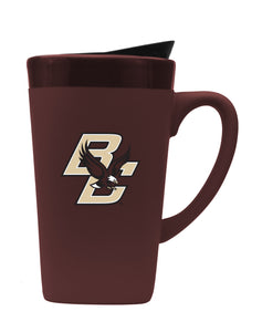 Boston College 16oz. Soft Touch Ceramic Travel Mug - Primary Logo