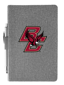 Boston College Journal with Pen - Primary Logo