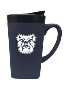 Butler University 16oz. Soft Touch Ceramic Travel Mug - Primary Logo