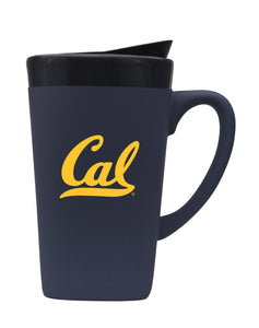 California Berkeley 16oz. Soft Touch Ceramic Travel Mug - Primary Logo