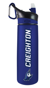 Creighton 24oz. Frosted Sport Bottle - Mascot Logo & Wordmark
