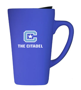 The Citadel 16oz. Soft Touch Ceramic Travel Mug - Primary Logo