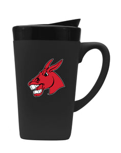 Central Missouri 16oz. Soft Touch Ceramic Travel Mug - Mascot Logo