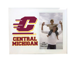 Central Michigan Photo Frame - Primary Logo & Short School Name