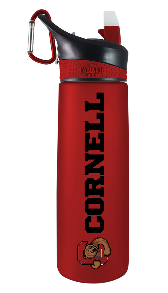 Cornell 24oz. Frosted Sport Bottle - Primary Logo & Wordmark