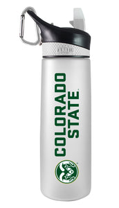 Colorado State 24oz. Frosted Sport Bottle - Primary Logo & Wordmark