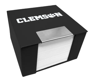 Clemson University Memo Cube Holder - Wordmark