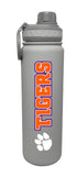 Clemson University 24oz. Stainless Steel Bottle - Primary Logo & Mascot Wordmark