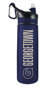 Georgetown 24oz. Frosted Sport Bottle - Primary Logo & Wordmark