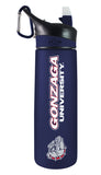 Gonzaga 24oz. Frosted Sport Bottle - Mascot Logo & Wordmark