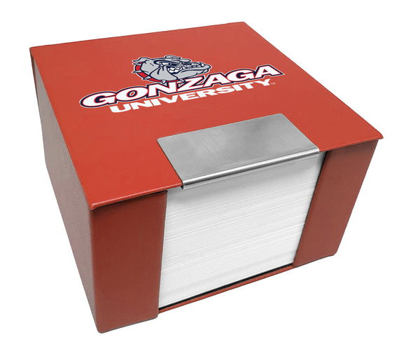Gonzaga Memo Cube Holder - Primary Logo