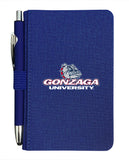 Gonzaga Pocket Journal with Pen - Primary Logo