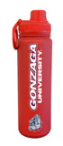 Gonzaga 24oz. Stainless Steel Bottle - Mascot Logo & Wordmark