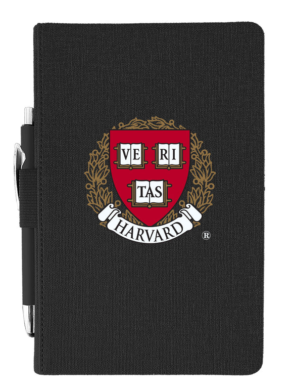 Harvard Journal with Pen - Seal Logo