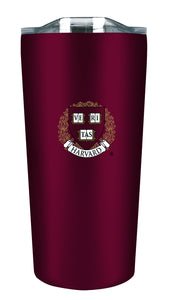 Harvard 18oz. Soft Touch Tumbler - Seal Logo