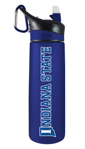 Indiana State 24oz. Frosted Sport Bottle - Wordmark
