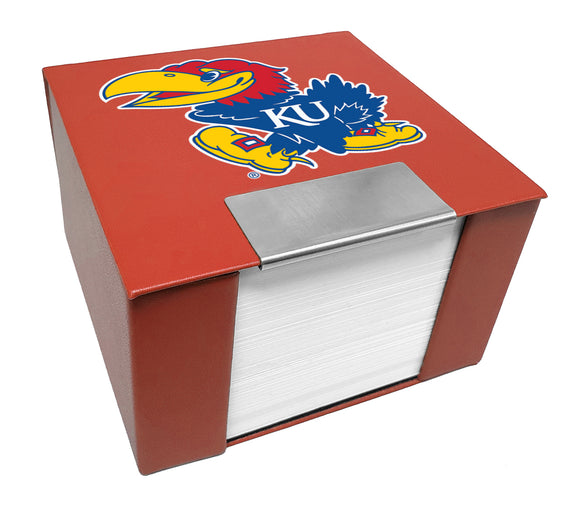 University of Kansas Memo Cube Holder - Primary Logo