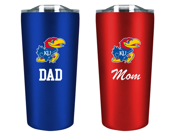University of Kansas Tumbler Gift Set - Mom & Dad 