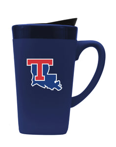 Louisiana Tech 16oz. Soft Touch Ceramic Travel Mug - Primary Logo