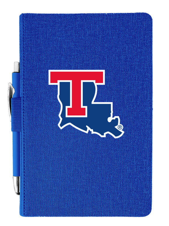 Louisiana Tech Journal with Pen - Primary Logo